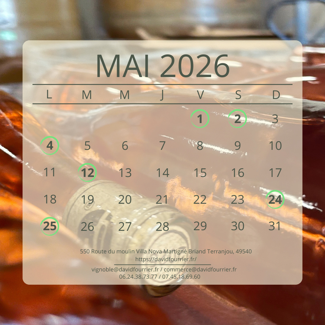 DATES IMPORTANTES DE MAI 2026